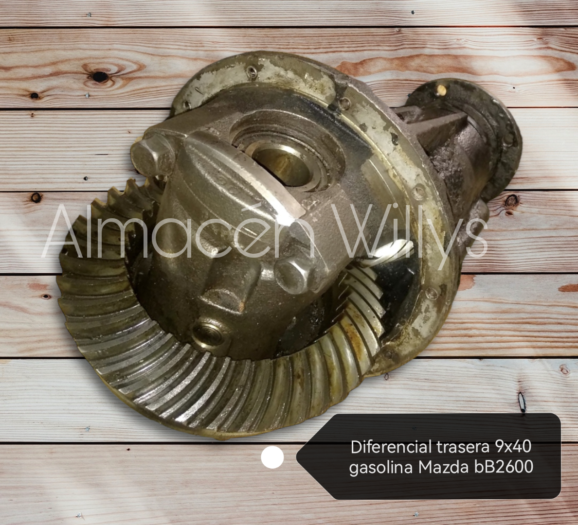 Diferencia trasera 9x40 Gasolina Mazda B2600