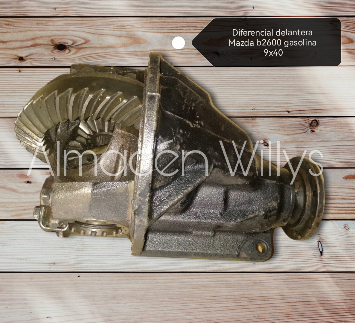 Diferencial delantera Mazda B2600 gasolina 9x40