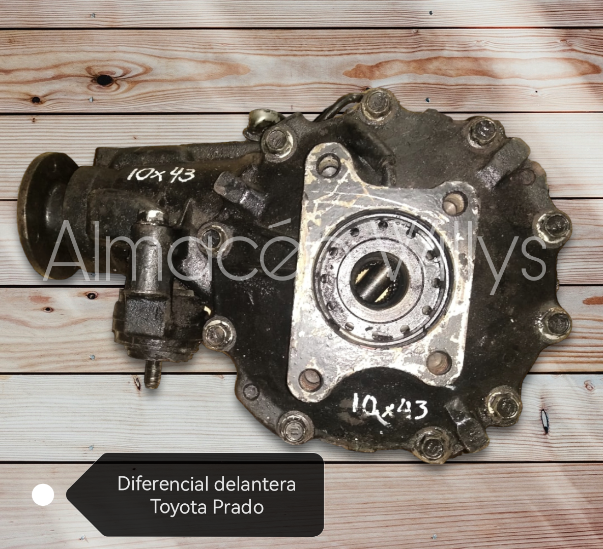 Diferencial delantera Toyota Prado