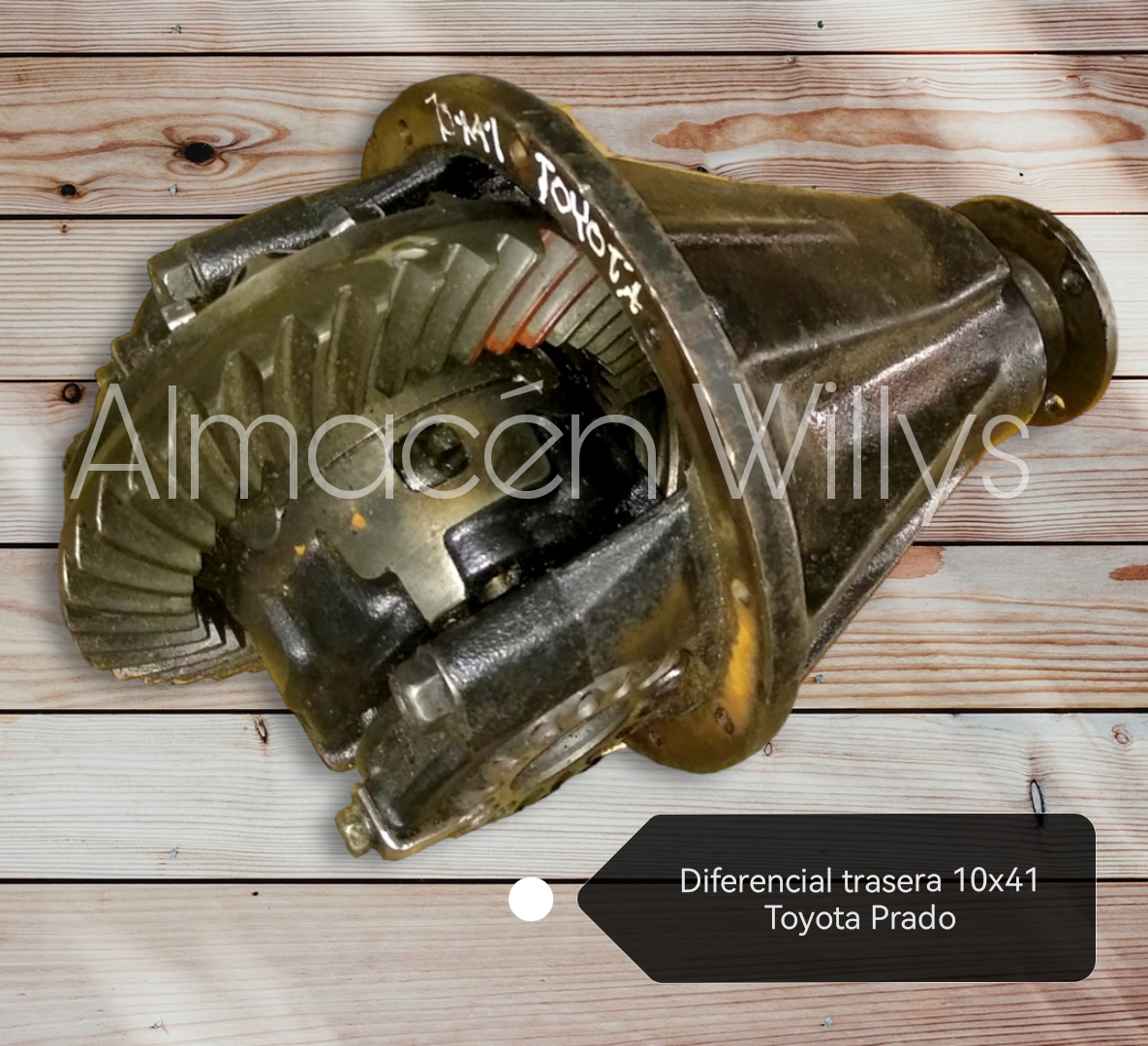 Diferencial trasera 10x41 Toyota Prado