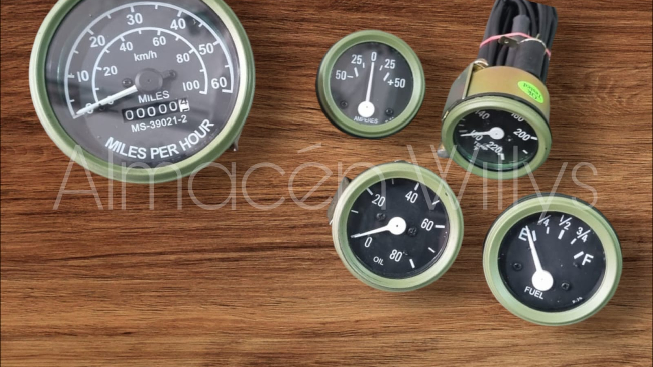 Juego de relojes willys aro verde